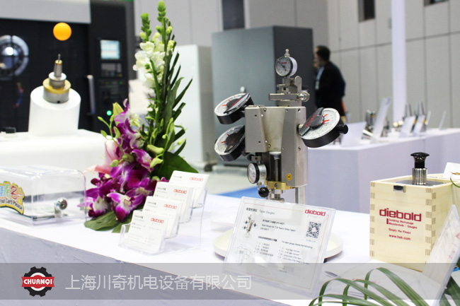 Diebold CME展會(huì)現(xiàn)場(chǎng)-刀柄錐度檢測(cè)儀
