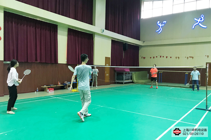 上海川奇羽毛球團(tuán)建活動